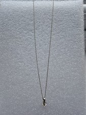 Pretty Rhodium On Silver Diamonique Heart Pendant