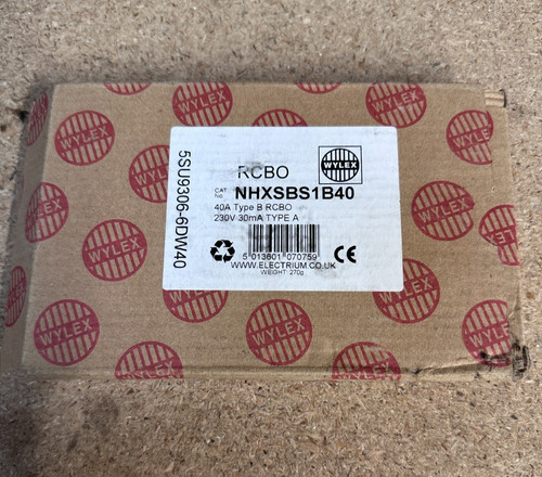 Wylex nhxsbs1b32 type a - type, b