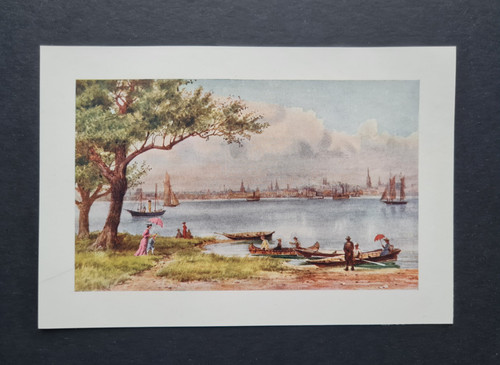 Antique 1907 print toronto - 1907,