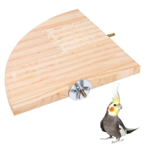 Wooden material parrot perch - wooden,