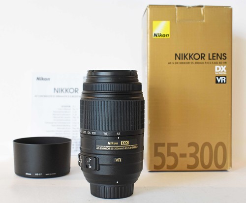 Nikon nikkor 55 - nikon, af-s