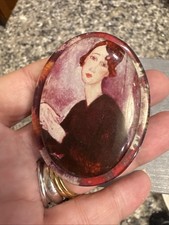 VINTAGE OVAL RESIN LIMOGES