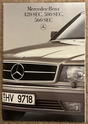 Mercedes benz 420sec - mercedes, 500sec