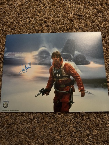 Mark hamill star wars signed - mark,