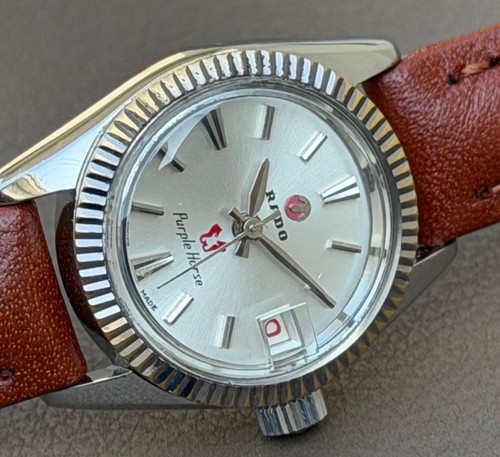1990s rado purple horse - rado,