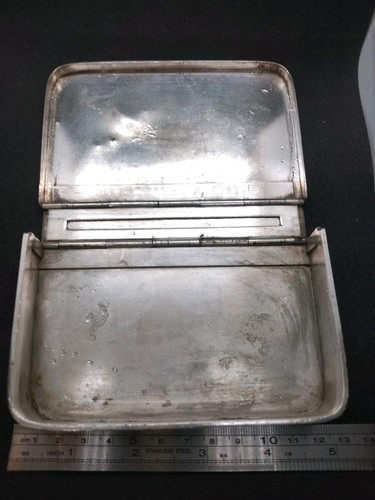 Antique silver plated campaign - silver,