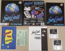 SimEarth ©1992 Maxis & Broderbund Game for Commodore Amiga 500 1000 1200 2000
