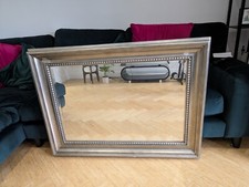 Next Beaded Pewter Effect Wall