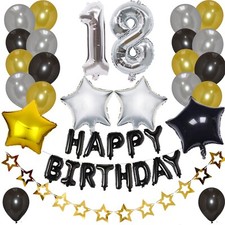 Birthday Balloons 16th 18th