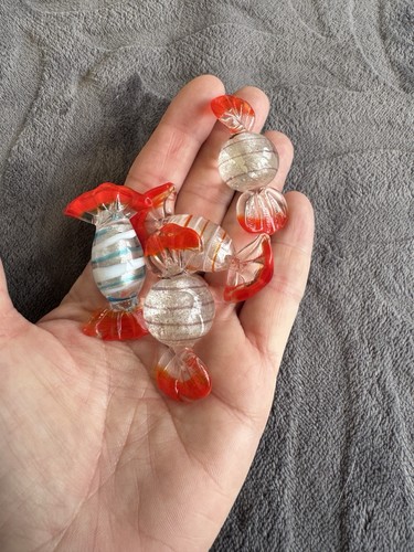 Murano glass sweets - glass, candy