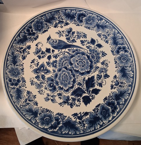 Delft blauw wall plate - delft,