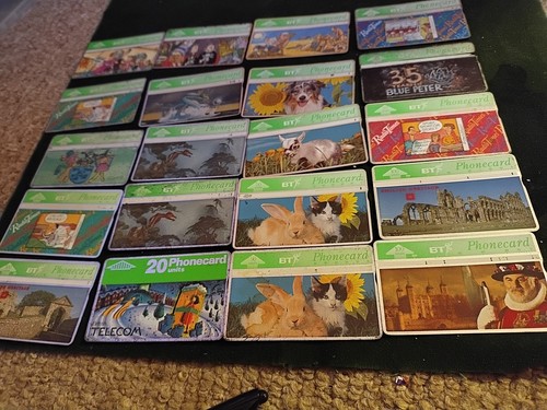 Phone cards mixed - 20,