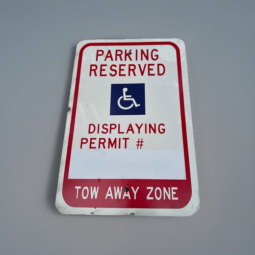 Reserved parking van - reserved,