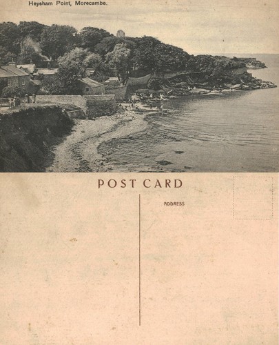 Vintage postcard heysham - vintage,