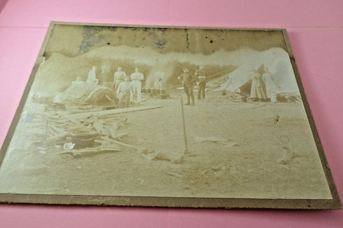 Rare boer war - boer, card