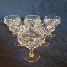 6x Vintage Webb Corbett 62