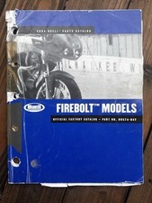 BUELL FIREBOLT MODELS 2004 OFFICIAL FACTORY PARTS CATALOG P/N 99574-04Y