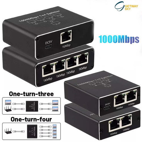 1000mbps ethernet splitter - ethernet,