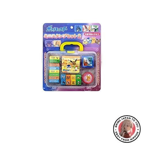 Marusho pokemon mini stamp set - marusho,