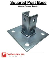 Square Post Base 1-5/8"
