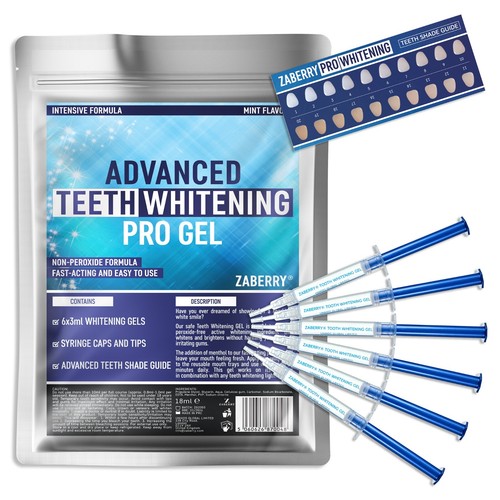 Advanced teeth whitening gel - advanced,