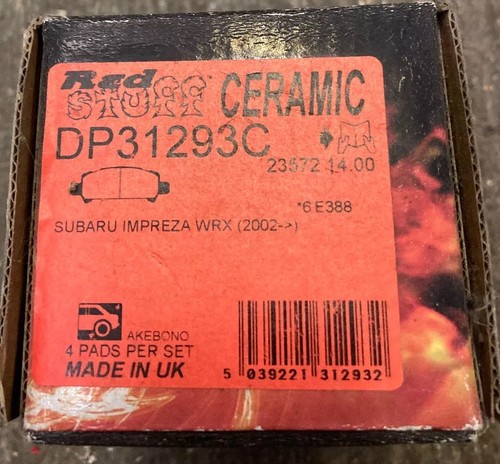 Ebc redstuff ceramic brake - ebc,