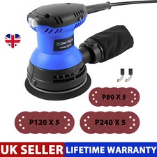 ELECTRIC RANDOM ORBITAL SANDER 3500W ROTARY PALM CIRCULAR DISC 125mm 