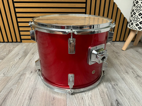 Red x11 rack tom drum - rack, /