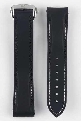 Rubber watch strap and folding - rubber,