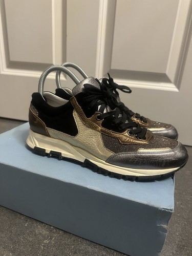 Lanvin paris metallic leather - paris,