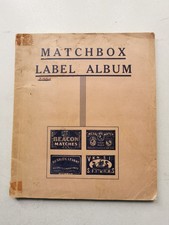 Matchbox Labels Album Vintage