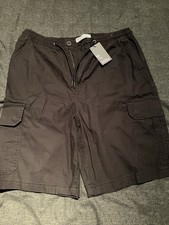 Men’s Black Cargo Shorts