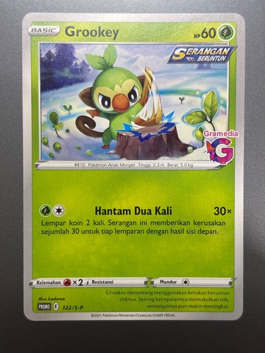Grookey 122 p - 122/s-p, |