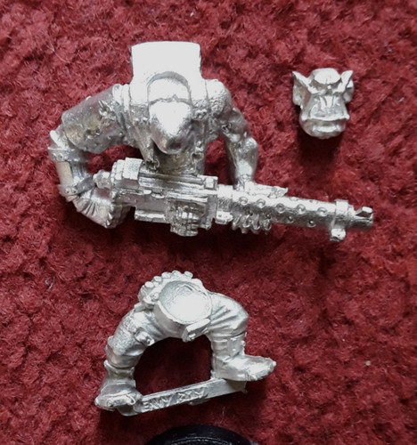 Ork with heavy - weapon, /