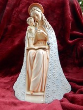 Vintage 1950's  Flower Madonna & Child Hummel figurine 12" Beautiful !!!