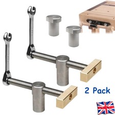 Woodworking Desktop Clip Fixed Dog Hole Clamp Vise Bench Carpenter Tool Set 20mm