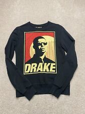 Drake Sweatshirt Tour Jumper 2012 Size UK Small Graphic Rapper Pullover Bravado