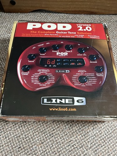 Line pod guitar effects - 2.0,