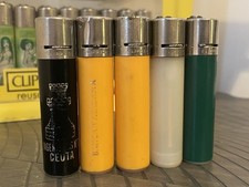 5 x Extremely Rare Vintage 1980s Clipper Lighters - WOW!!! 
