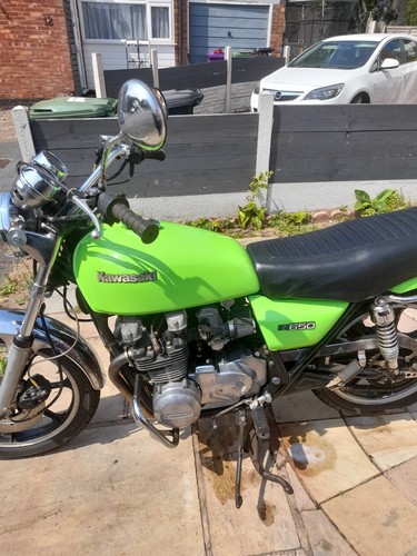 Classic japanese motorcycle