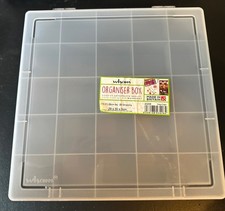 Wham Organiser 10.01 29cm Box Square 25 Division Organiser Crafts Fishing