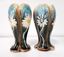 Pair of Slip Ware Vases
