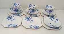 Colclough 4117 Cups x3 H7cm