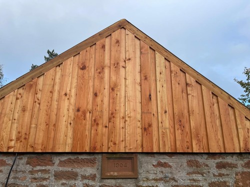 Scottish larch timber cladding - scottish,
