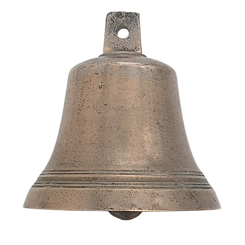 Antique bronze hand - bronze, bell