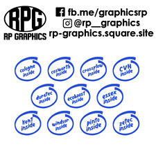 Inside Sticker suitable for