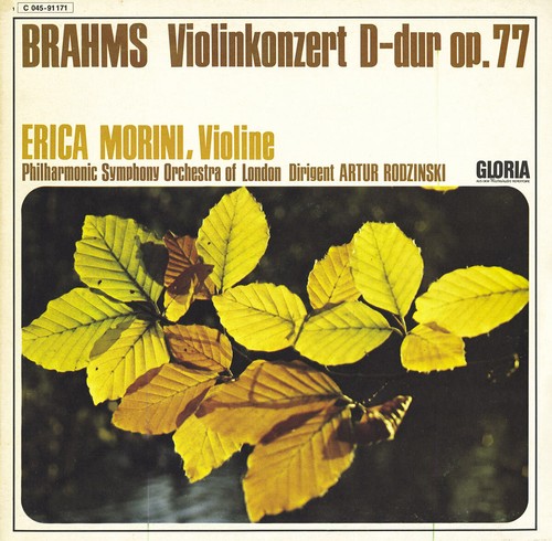 Brahms violin concerto erica - violin,