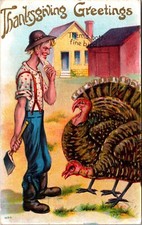 Vintage Thanksgiving Postcard
