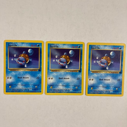 Pokémon tcg squirtle 82 - 3x,