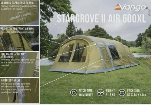 Vango stargrove 600xl - stargrove,